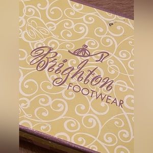 Brighton bronze strappy heels size 9.5